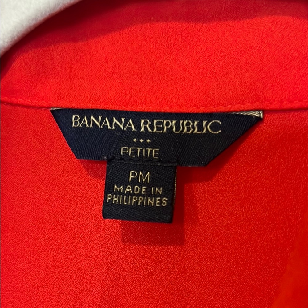 Red Button Down Shirt - Picture 2 of 8